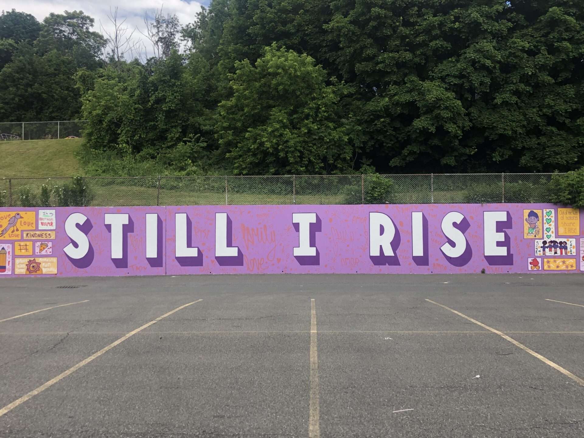 After 2/3 - Still I Rise  Mural by Ramiro Davaro-Comas