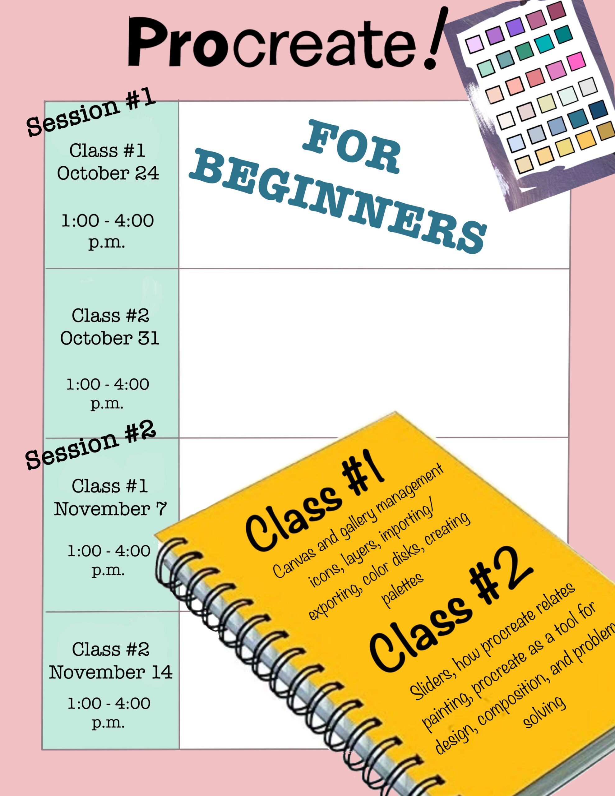 Introduction to Procreate on the iPad (BYO iPad) 1 Introduction to Procreate on the iPad (BYO iPad)