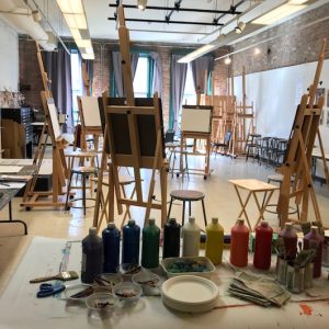 Creative Process Painting Workshop the arts center