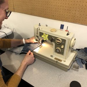 textile upcycling sewing