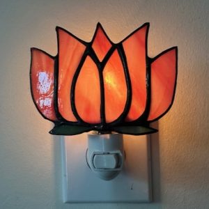 Stained Glass Night Light Workshop the arts center